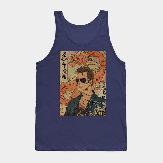 Johnny Cage Mortal Kombat Tank Top by universepod